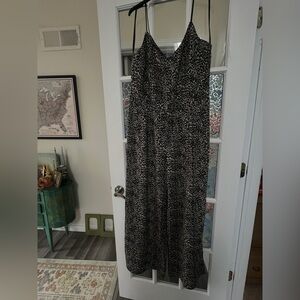 Dorothy Perkins Black and White Animal Print Dress